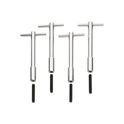 Mr. Gasket Company Chrm T-Bar Wingbolts 3-1/2in. - MRG9818